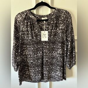 Joie Caviar Blouse NWT Size XS